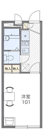 レオパレスカルチェの物件間取画像